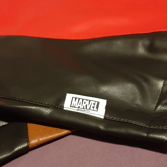 NWT: Marvel Avengers Superhero Thor Faux Leather Jacket by Her Universe - Picture 6 of 6